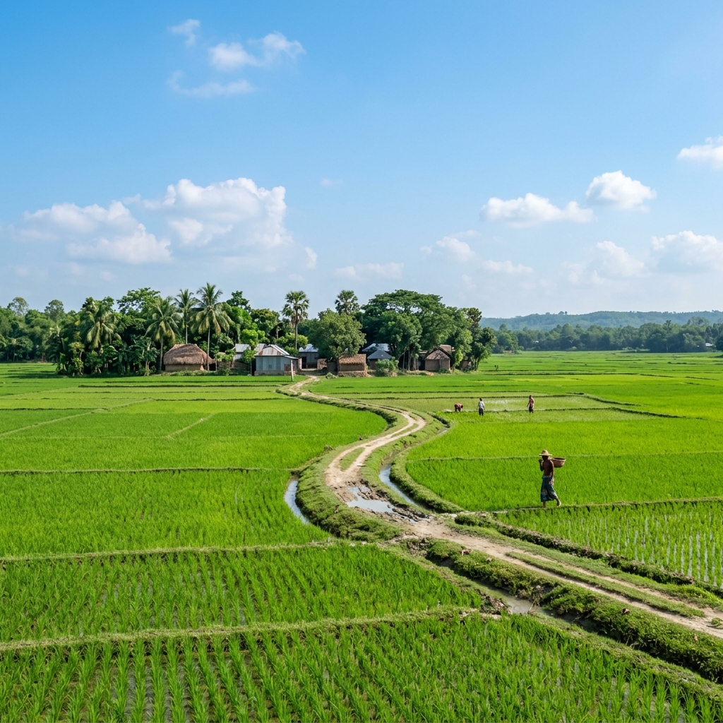 12 Bigha Fertile Paddy Land near Padma